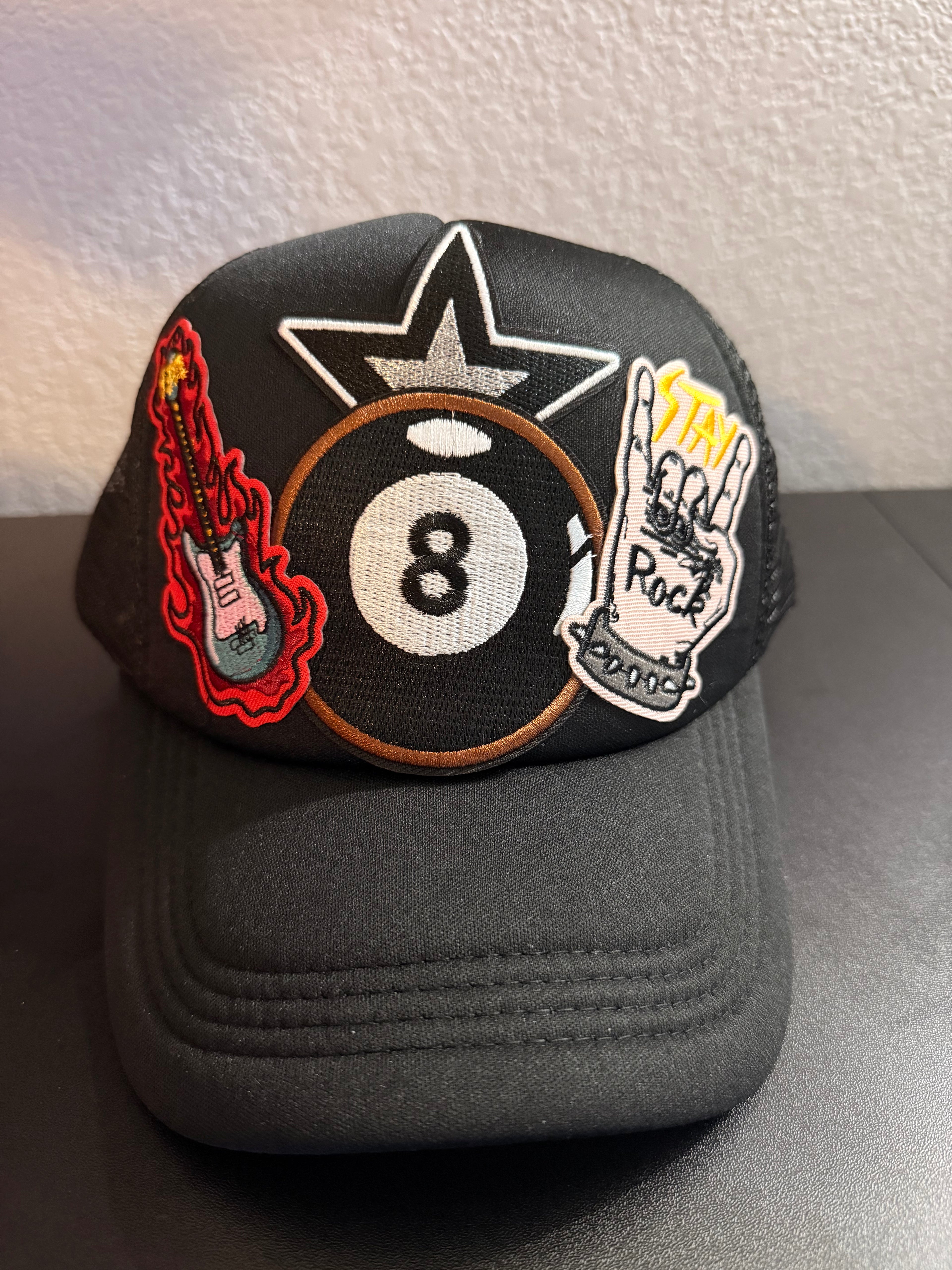 Rockstar Eight Ball Hat