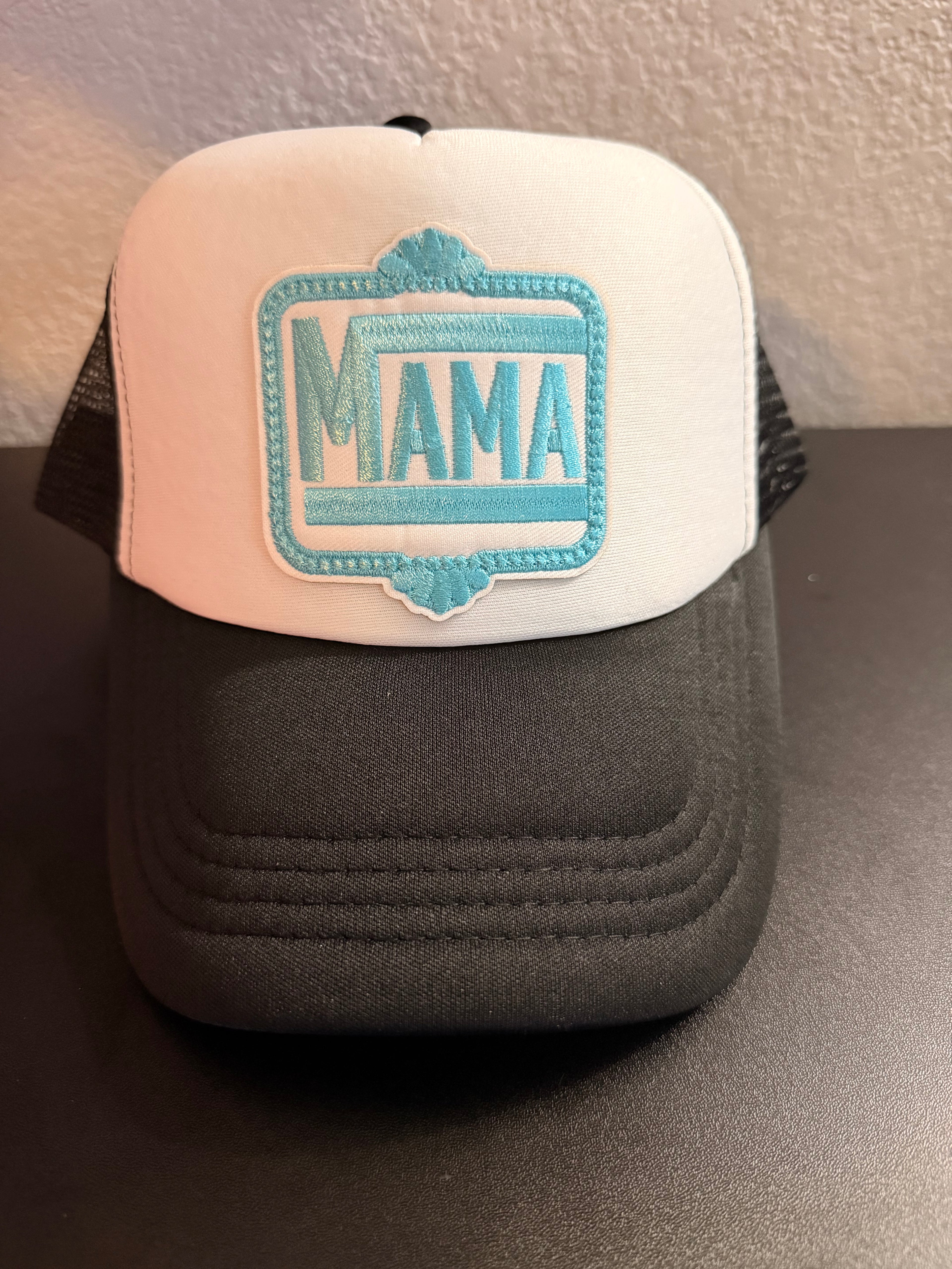 Mama Blue Hat