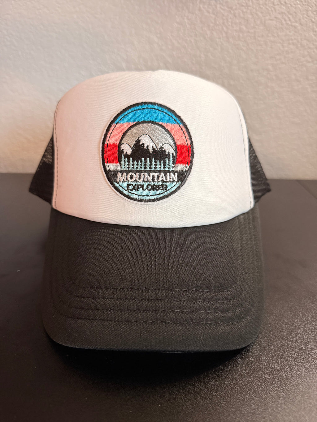 Retro Mountain Explorer Hat