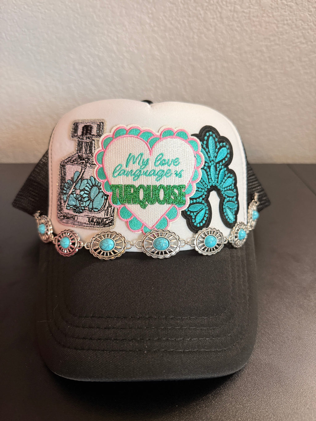 My Love Language is Turquoise Hat