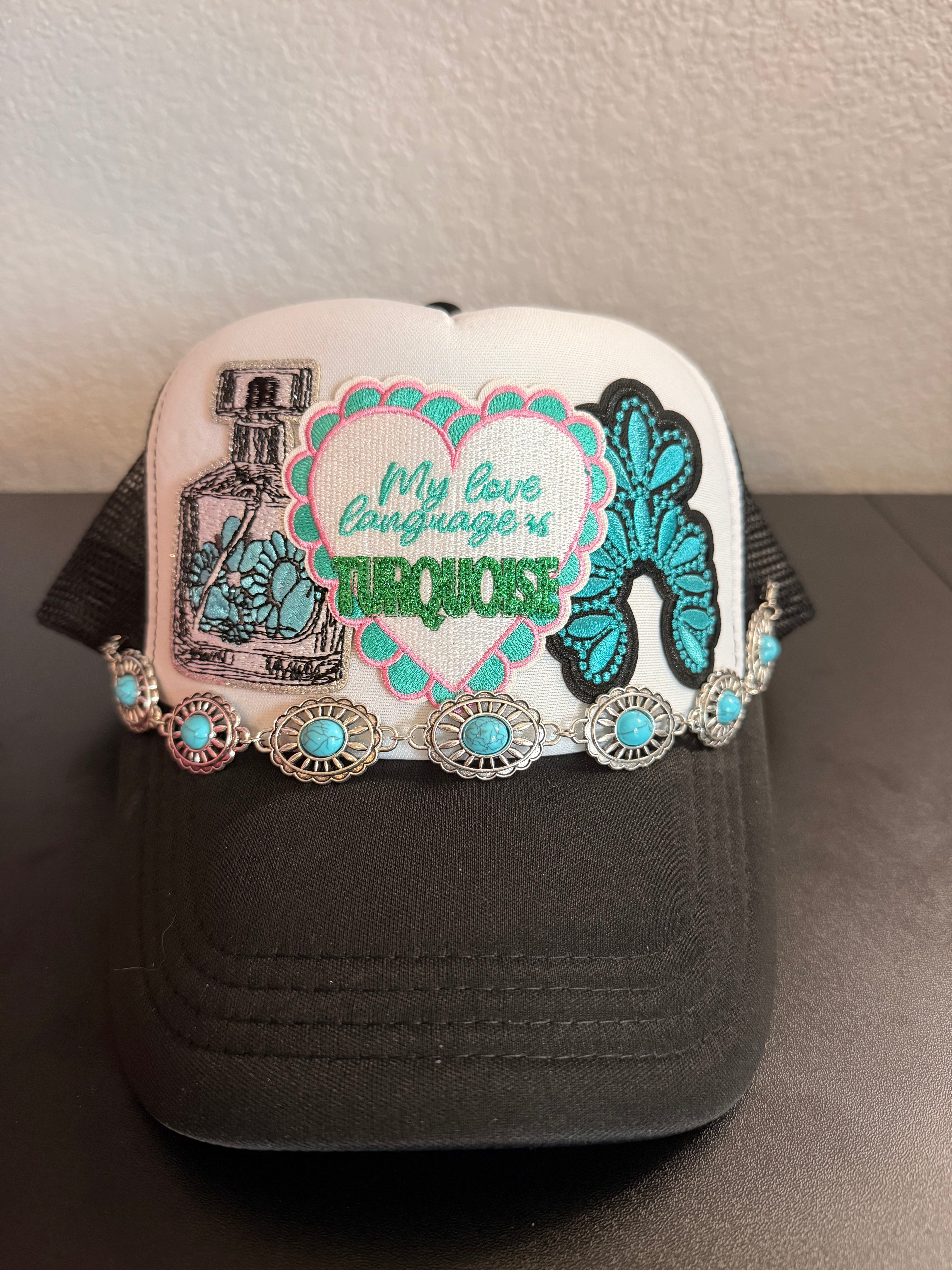 My Love Language is Turquoise Hat